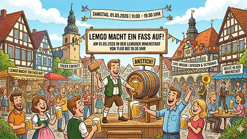 Lemgo macht ein Fass auf